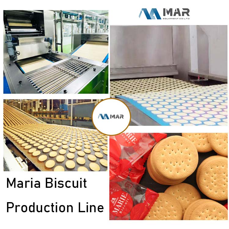 industrial marie biscuit production line for sale