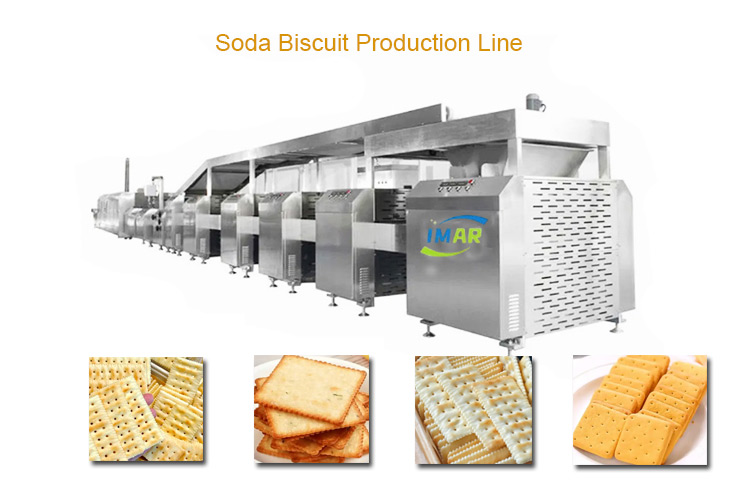 automatic soda biscuit production line