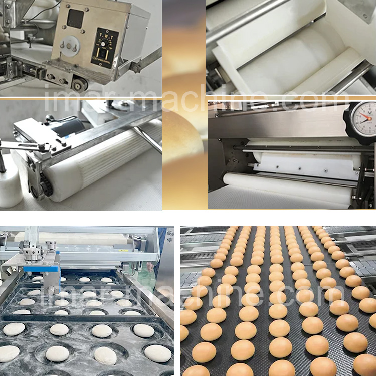 industrial hamburger bun making machine