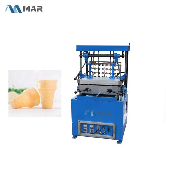 semi-automatic cone wafer machine
