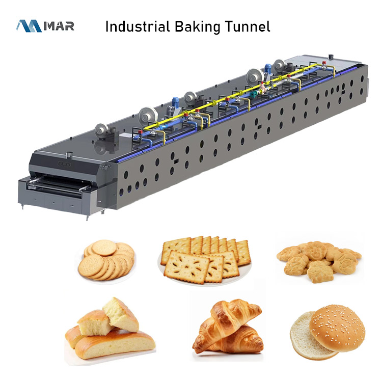 industrial baking tunnel oven for sale