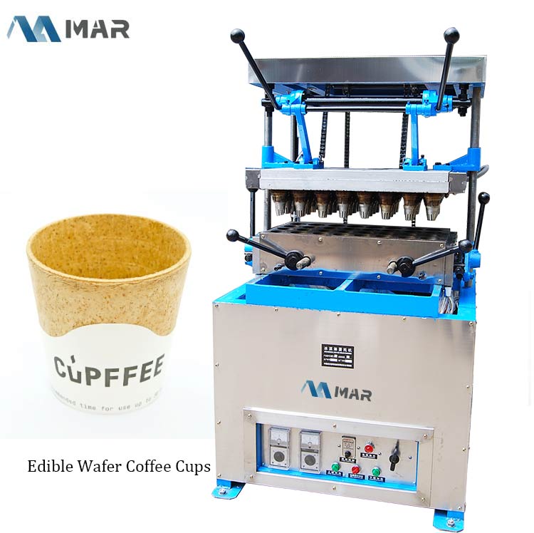 Industrial wafer biscuit cups making machine