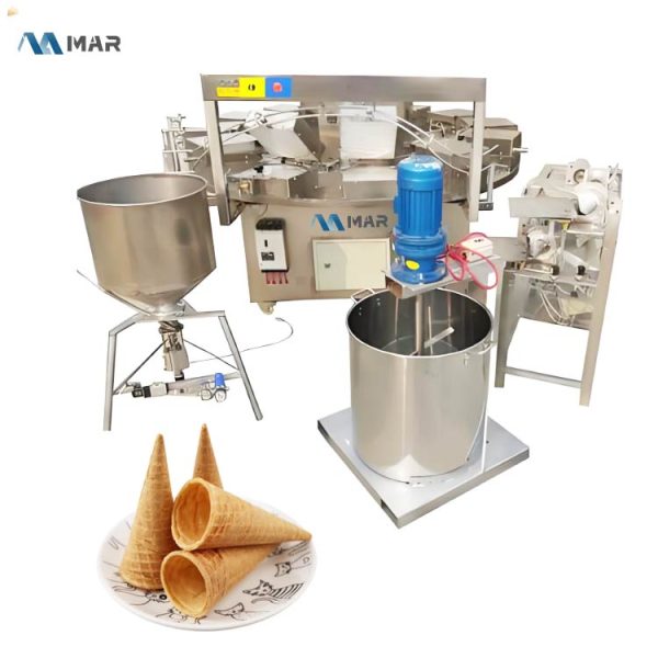 semi-automatic sugar cone making machine