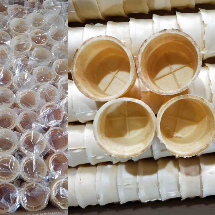 making ice cream cones machine