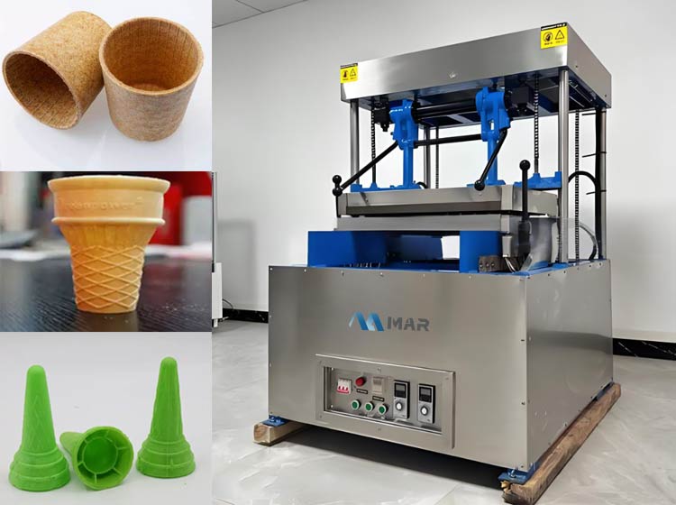 edible wafer coffee cups machine price